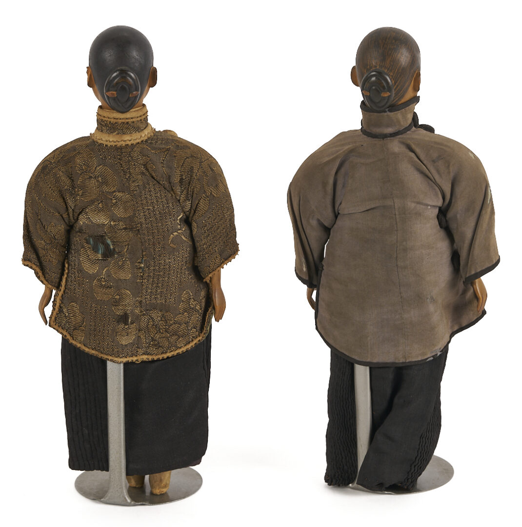 Lot 884: Two Chinese Door of Hope Dolls