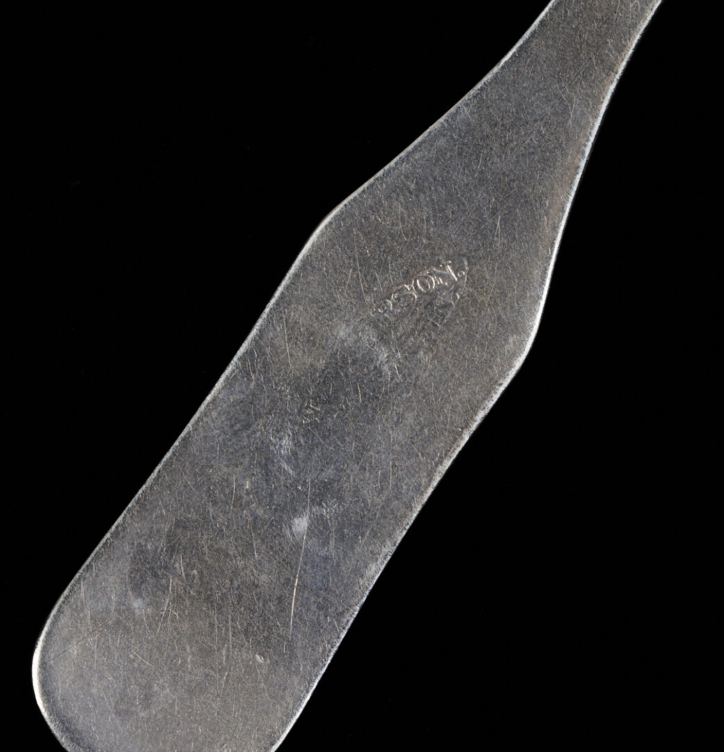 Lot 88: 3 Berson Franklin TN Coin Silver Spoons