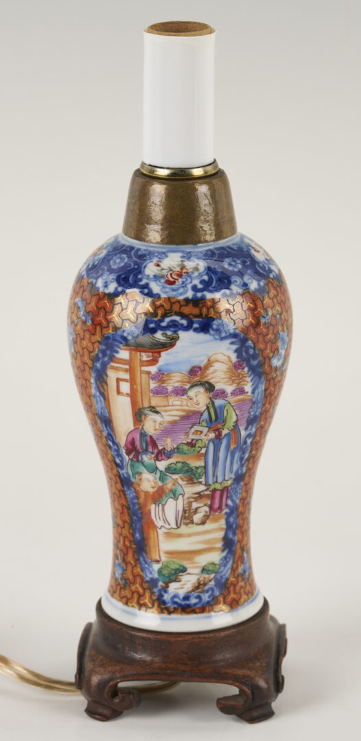 Lot 897: 5 Chinese Export Famille Rose Porcelain Items