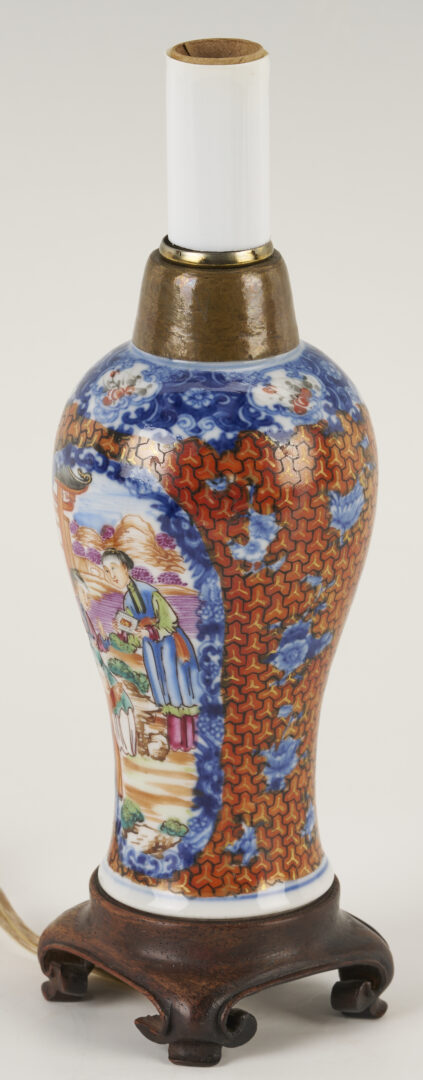 Lot 897: 5 Chinese Export Famille Rose Porcelain Items