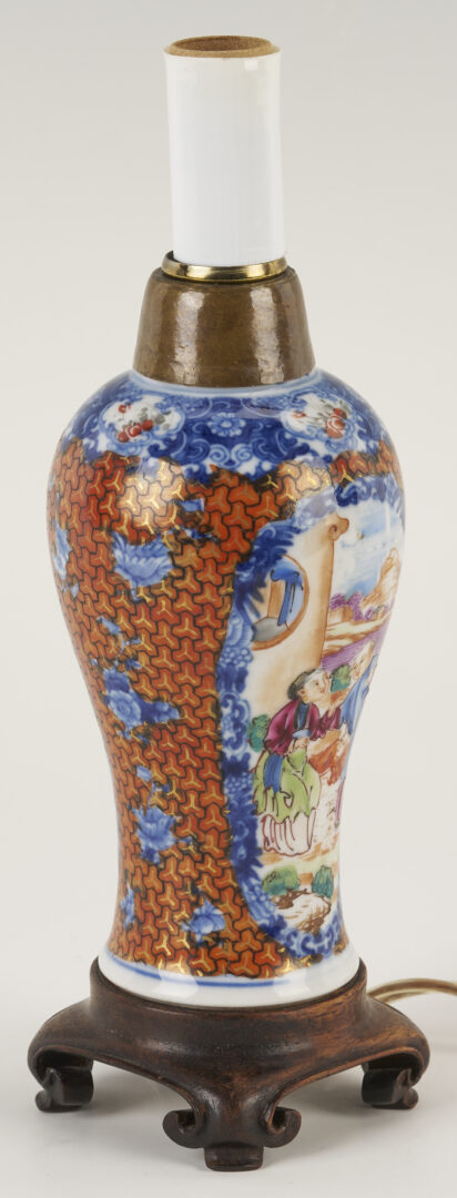 Lot 897: 5 Chinese Export Famille Rose Porcelain Items