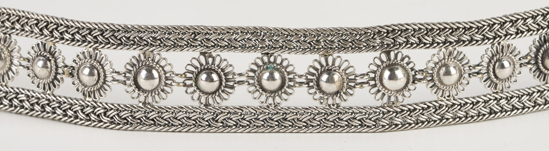 Lot 900: Sterling Silver Belt