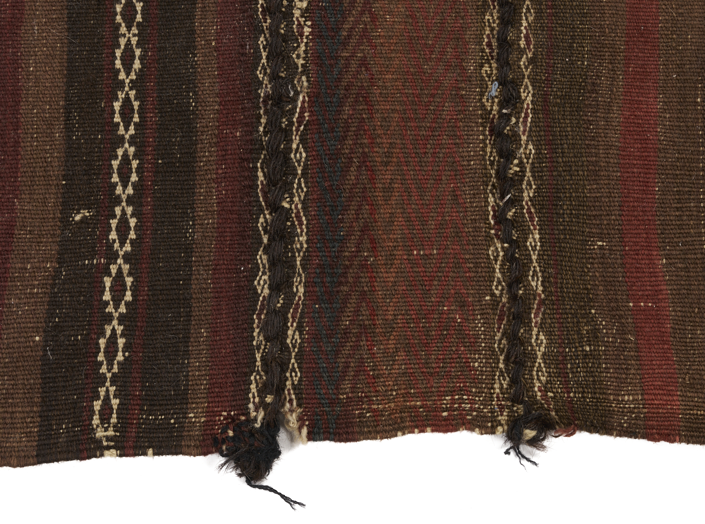 Lot 902: 2 Turkmen Tribal Bag Weavings, Arabatchi & Baluch