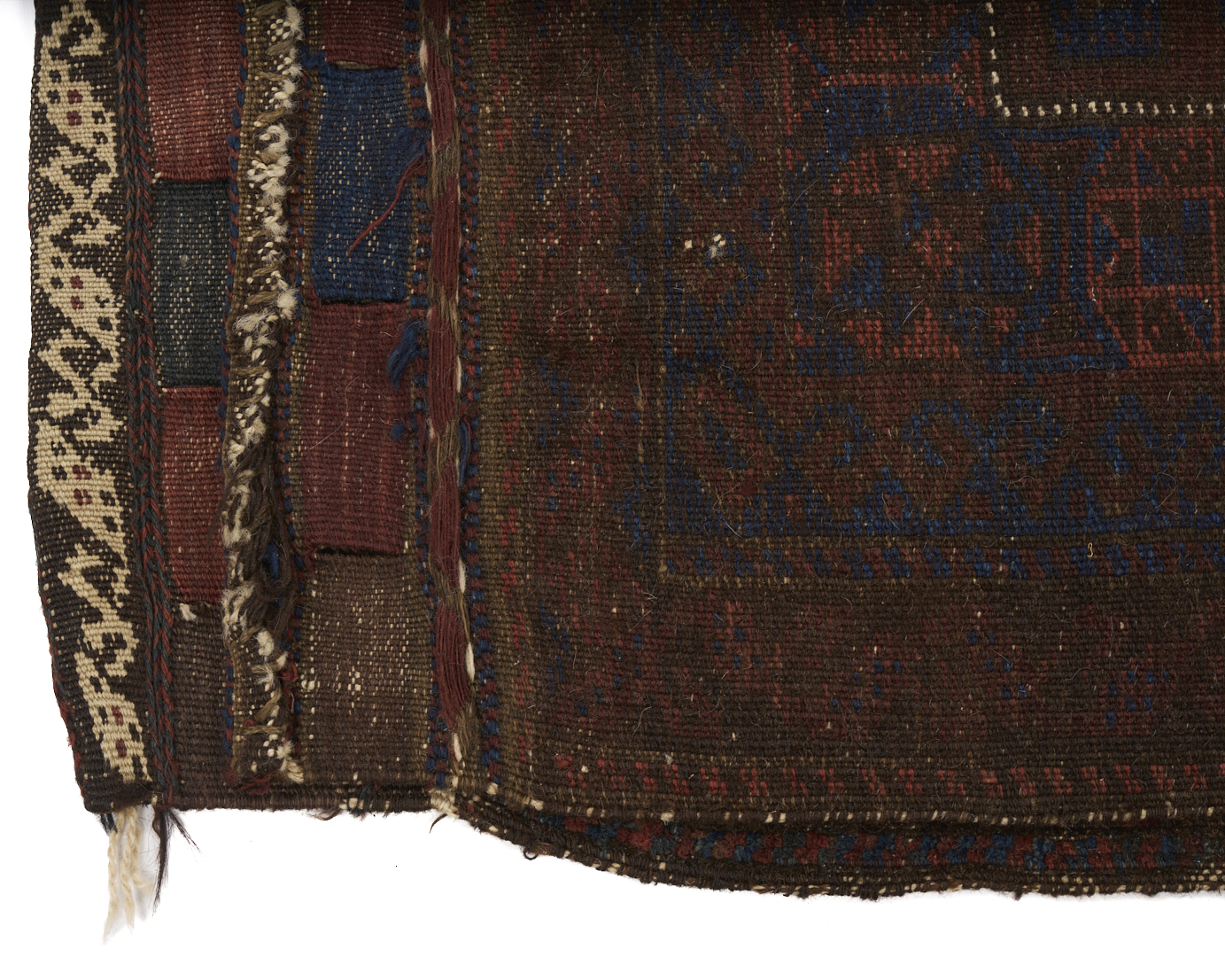Lot 902: 2 Turkmen Tribal Bag Weavings, Arabatchi & Baluch