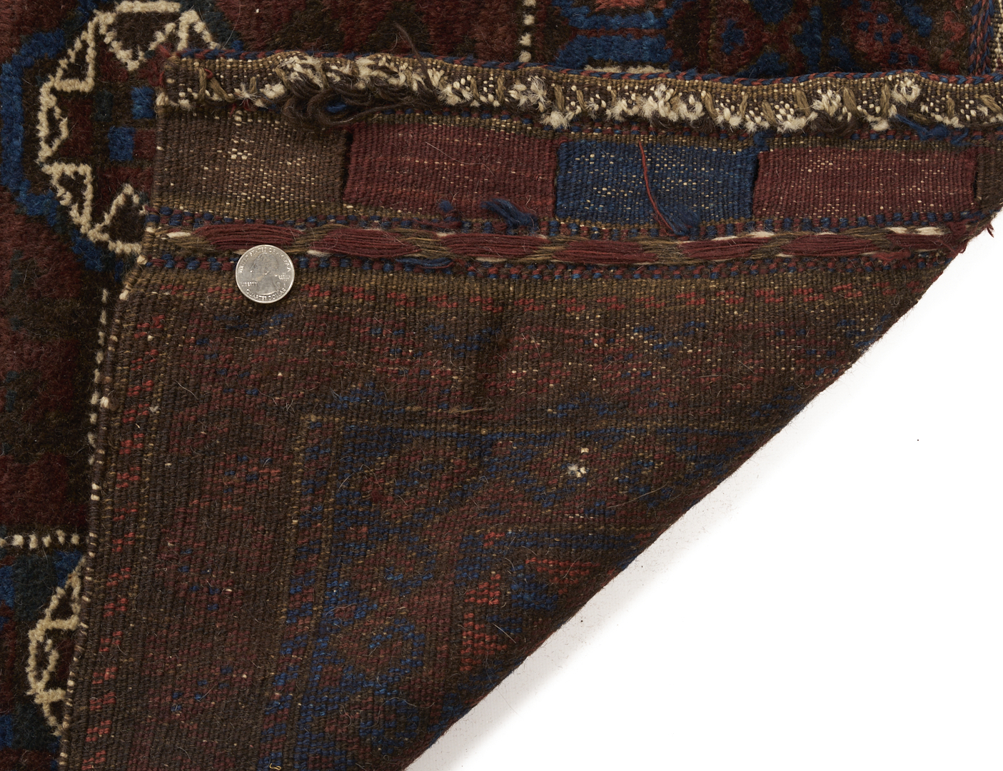 Lot 902: 2 Turkmen Tribal Bag Weavings, Arabatchi & Baluch