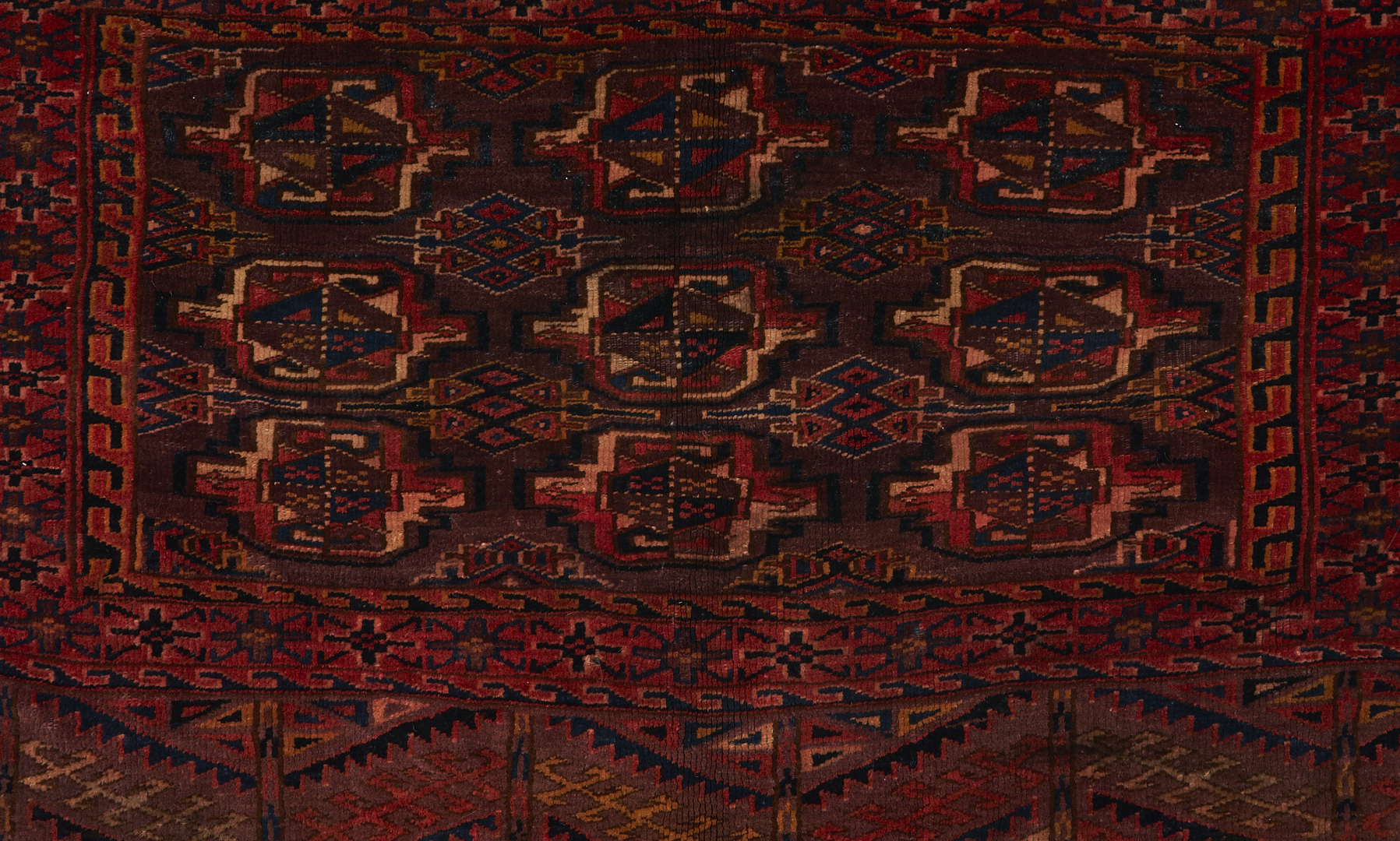 Lot 902: 2 Turkmen Tribal Bag Weavings, Arabatchi & Baluch