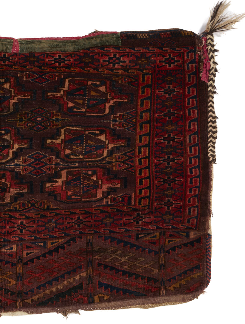 Lot 902: 2 Turkmen Tribal Bag Weavings, Arabatchi & Baluch