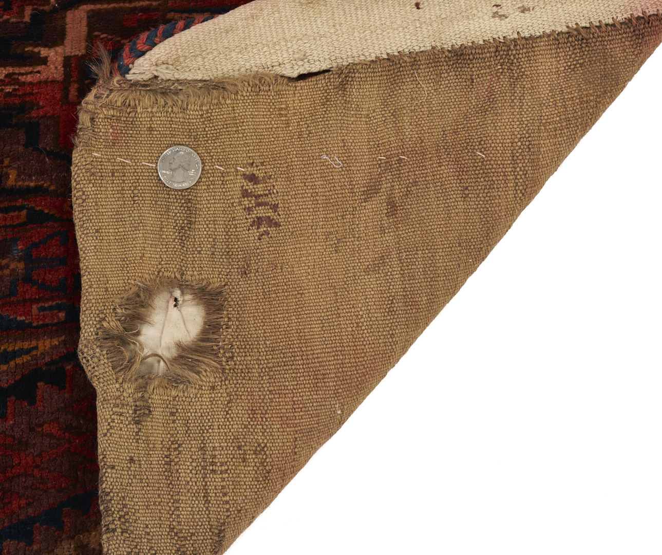 Lot 902: 2 Turkmen Tribal Bag Weavings, Arabatchi & Baluch