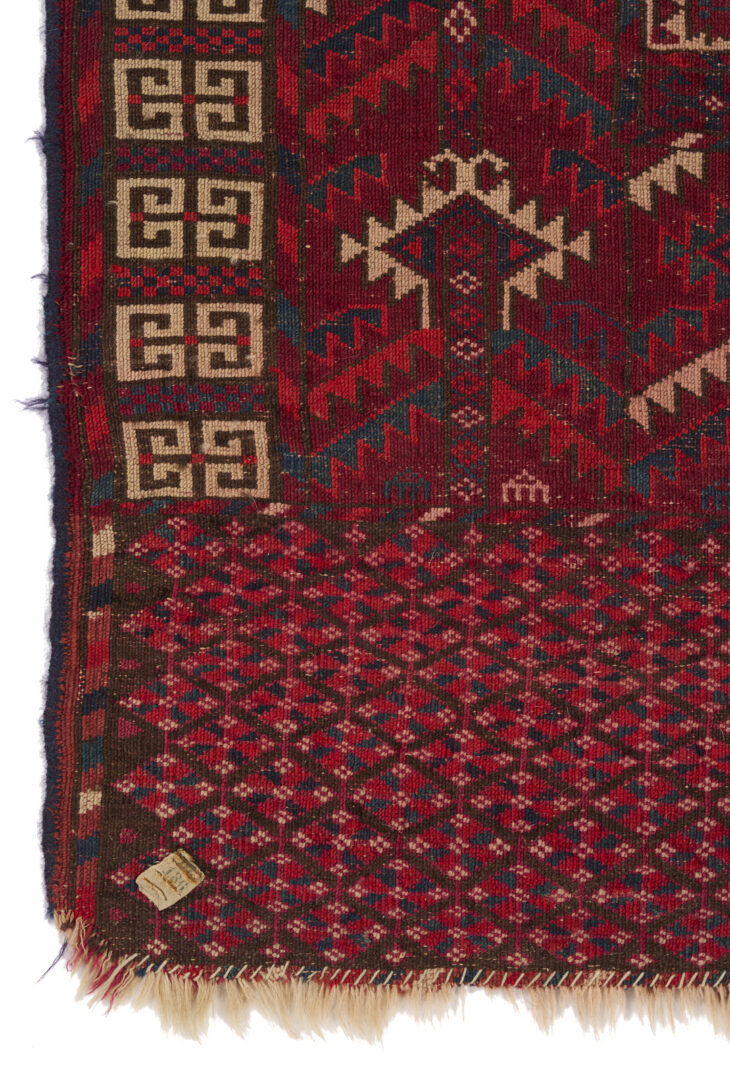 Lot 903: 2 Antique Turkmen Tekke Ensi Rugs