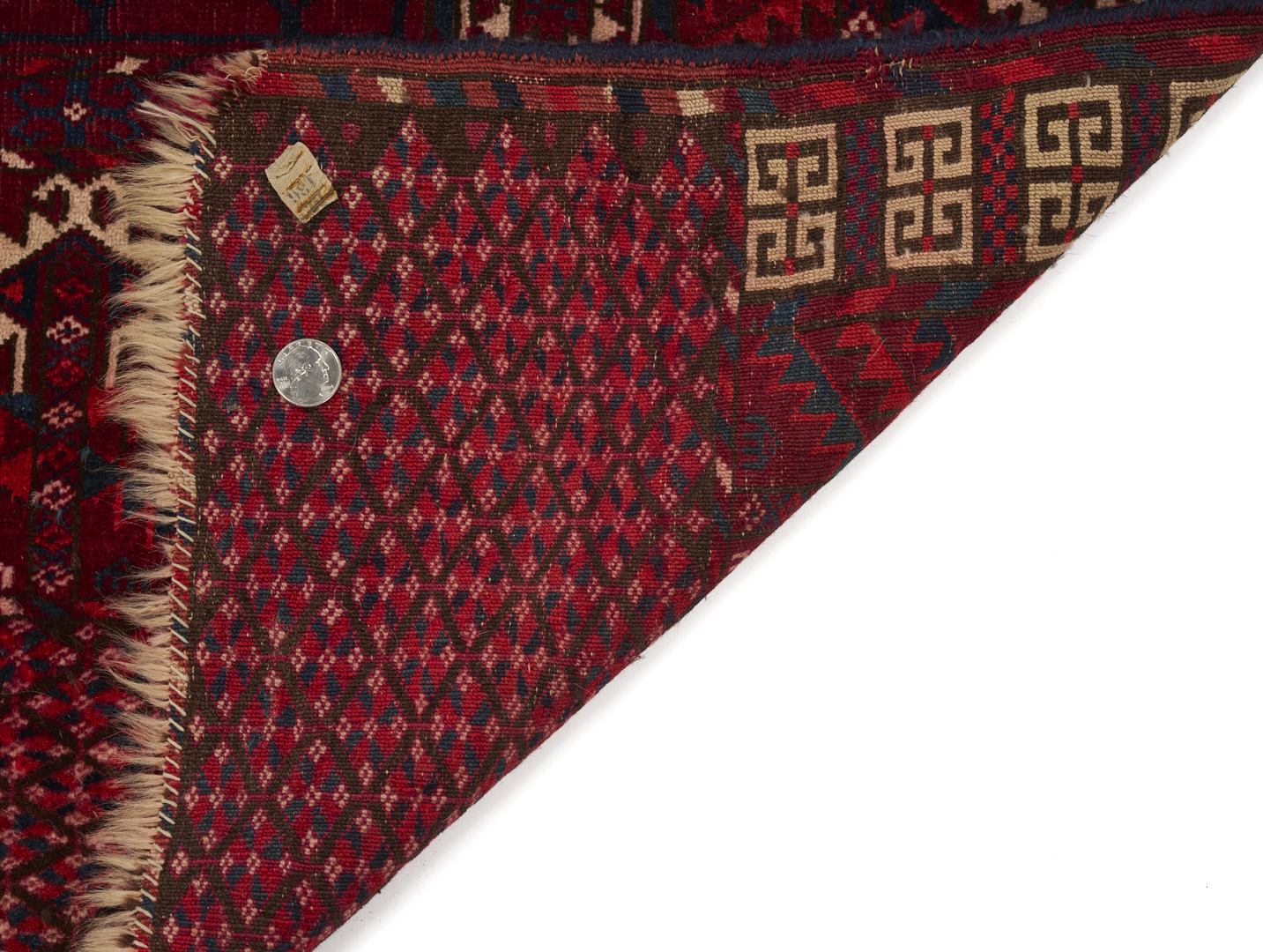Lot 903: 2 Antique Turkmen Tekke Ensi Rugs