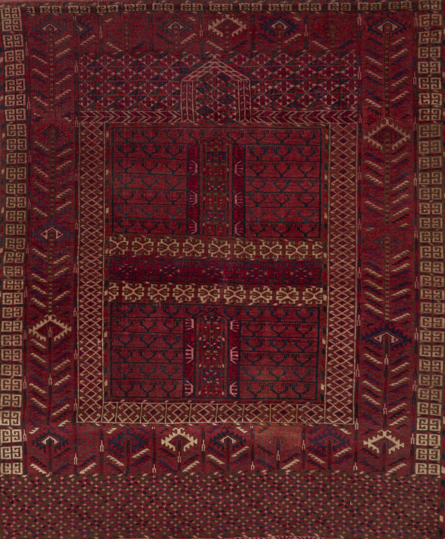 Lot 903: 2 Antique Turkmen Tekke Ensi Rugs
