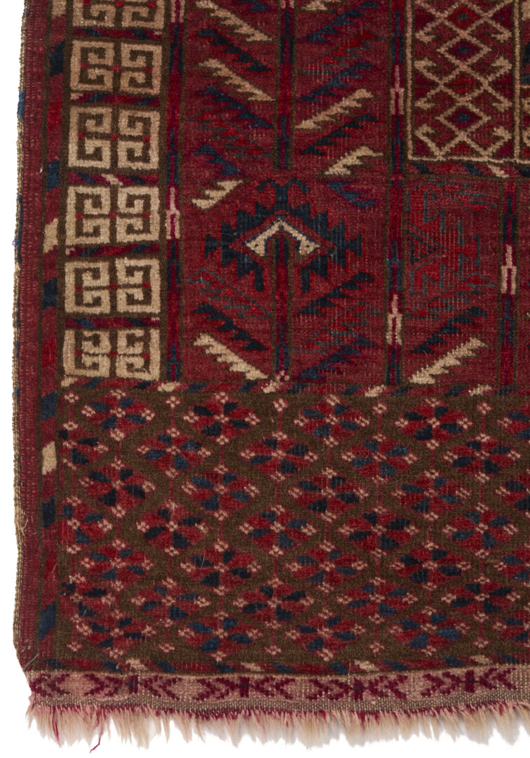 Lot 903: 2 Antique Turkmen Tekke Ensi Rugs