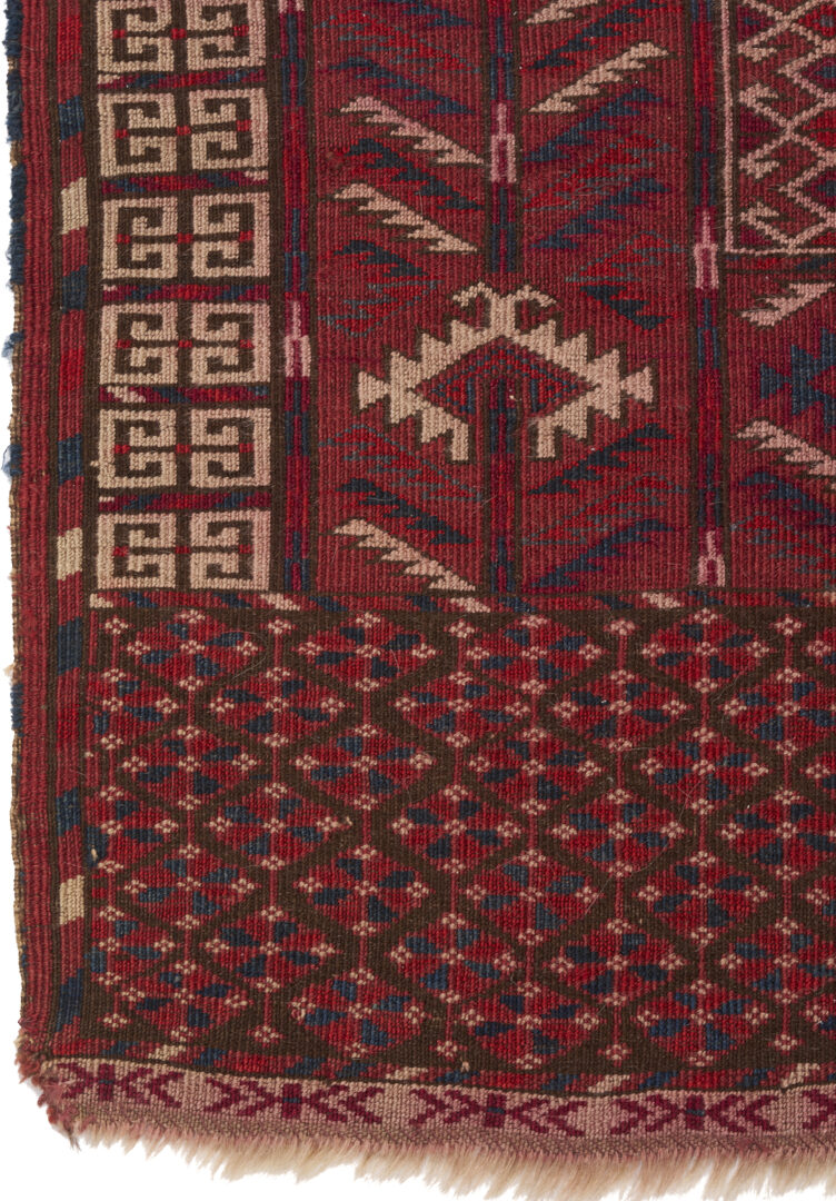 Lot 903: 2 Antique Turkmen Tekke Ensi Rugs