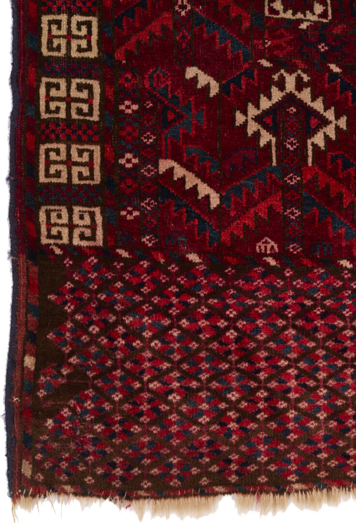 Lot 903: 2 Antique Turkmen Tekke Ensi Rugs