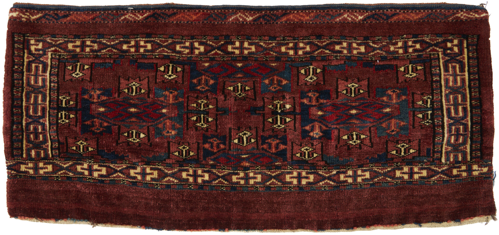 Lot 904: 5 Antique Tribal Weavings, incl. Turkman & Caucasion