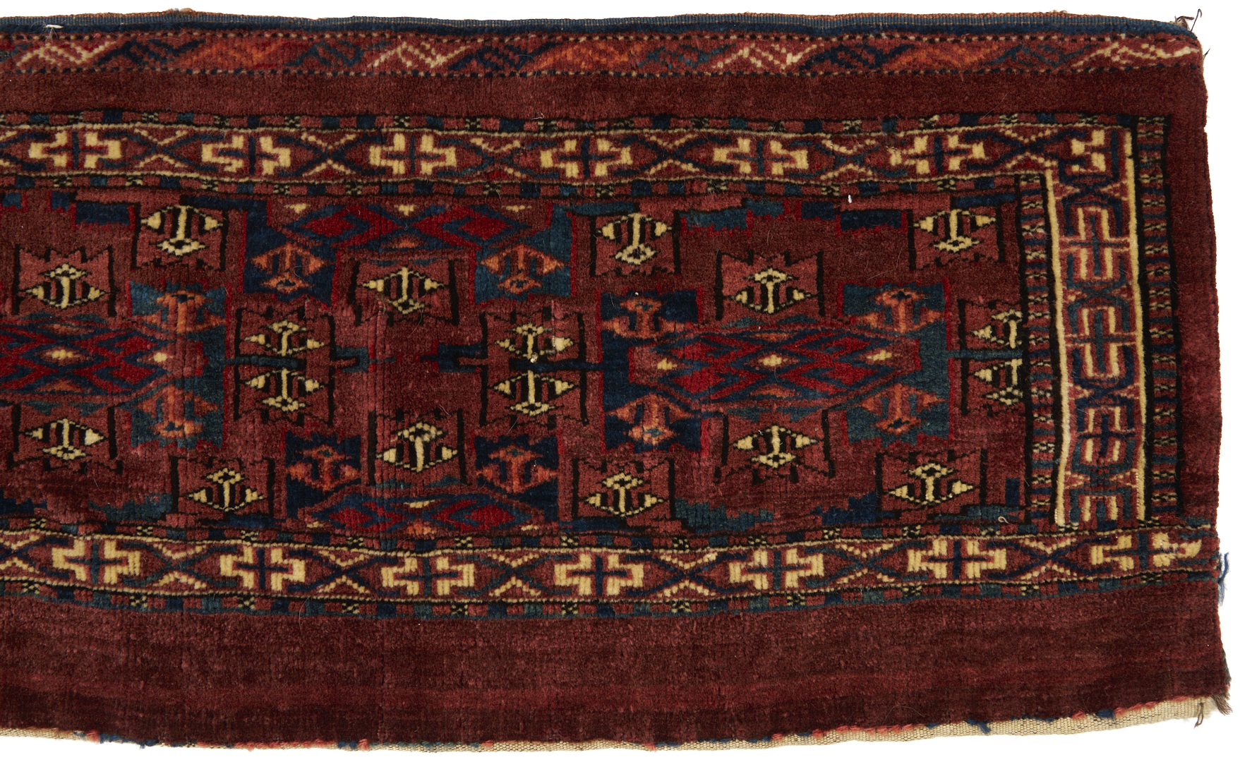Lot 904: 5 Antique Tribal Weavings, incl. Turkman & Caucasion