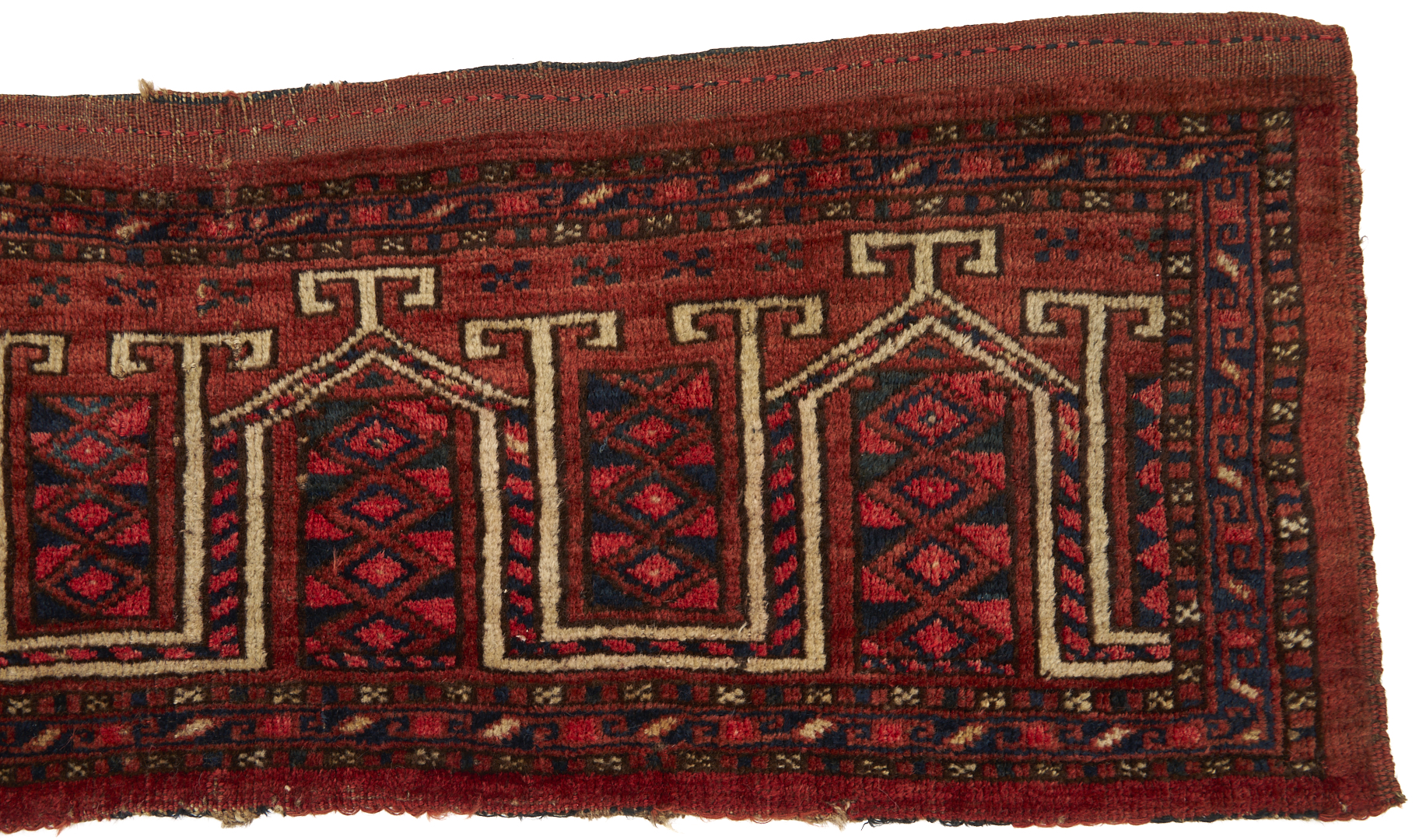 Lot 904: 5 Antique Tribal Weavings, incl. Turkman & Caucasion