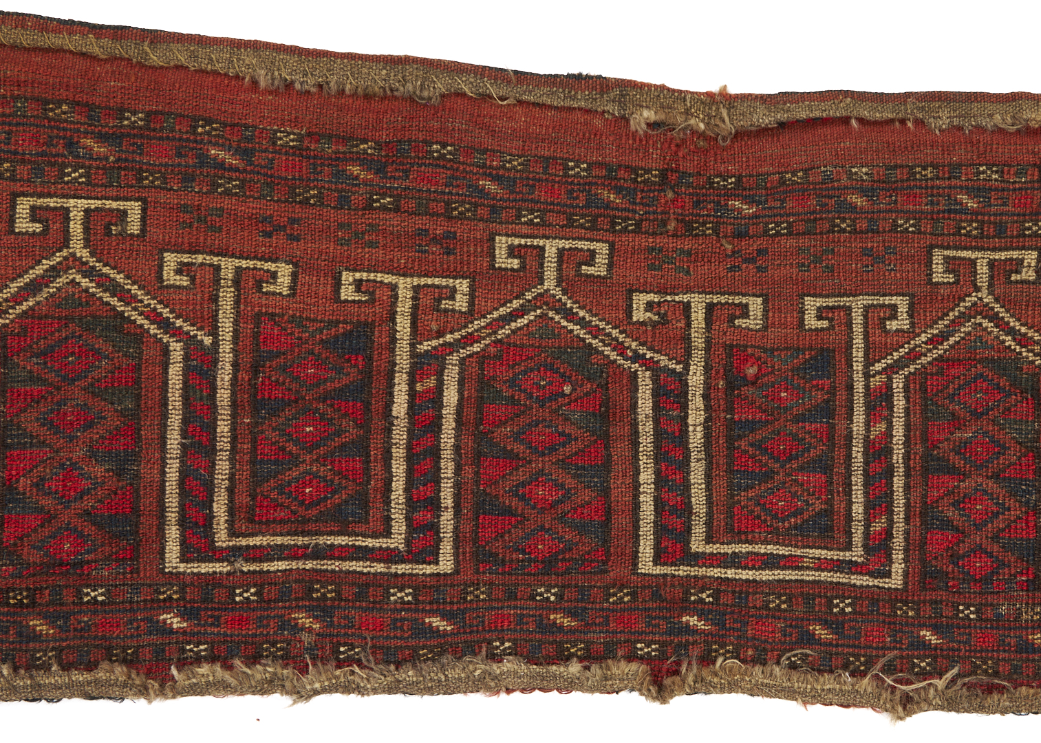 Lot 904: 5 Antique Tribal Weavings, incl. Turkman & Caucasion