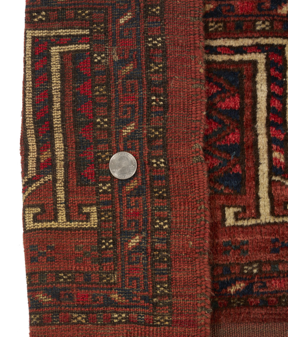 Lot 904: 5 Antique Tribal Weavings, incl. Turkman & Caucasion