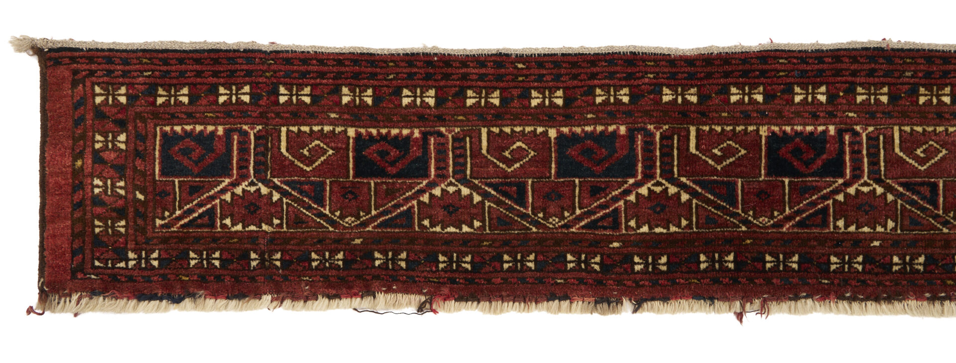 Lot 904: 5 Antique Tribal Weavings, incl. Turkman & Caucasion