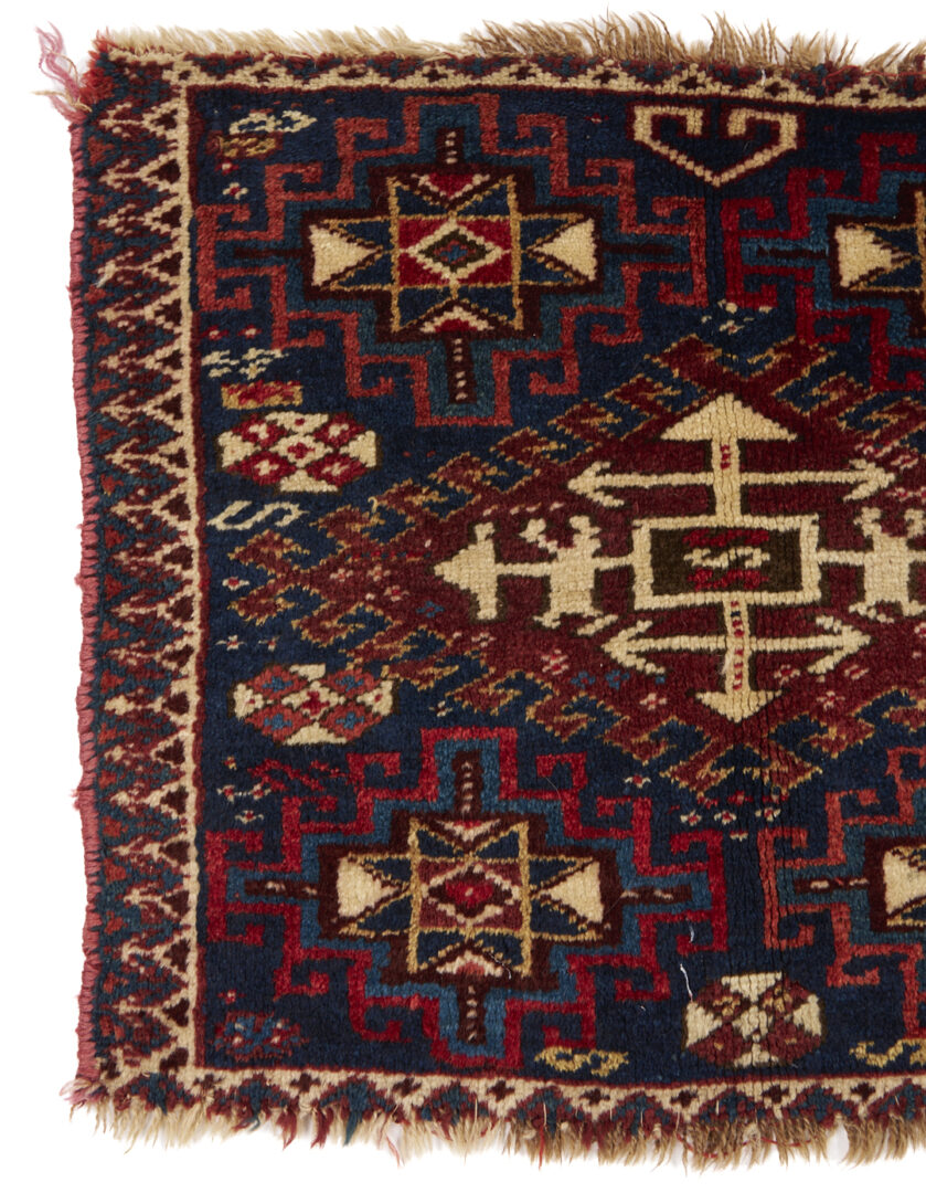 Lot 904: 5 Antique Tribal Weavings, incl. Turkman & Caucasion