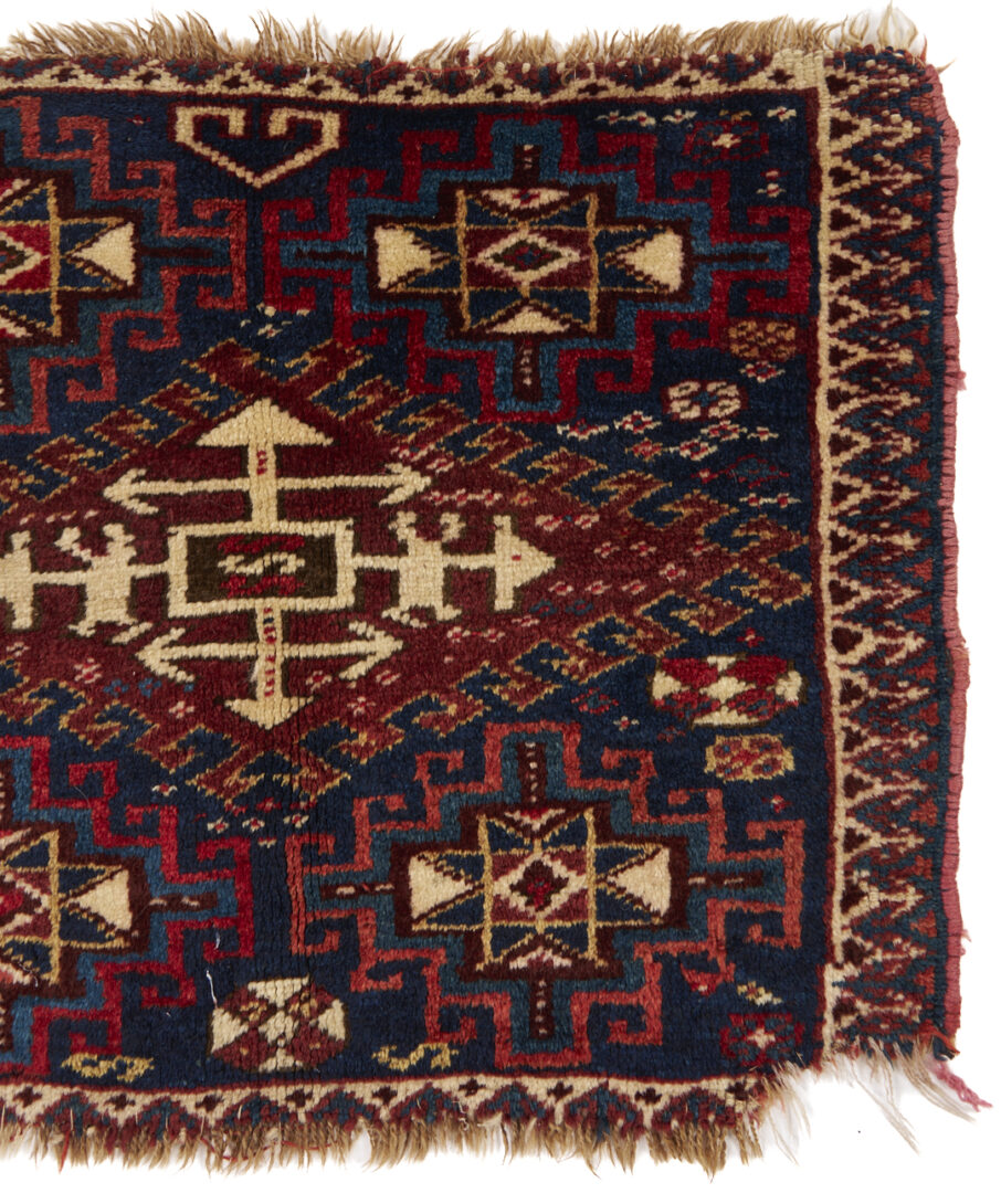 Lot 904: 5 Antique Tribal Weavings, incl. Turkman & Caucasion