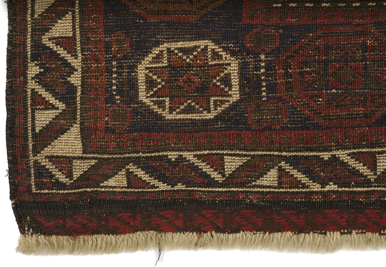 Lot 907: 3 Antique Afghan Baluch Weavings, Prayer Rug & 2 Bag Face