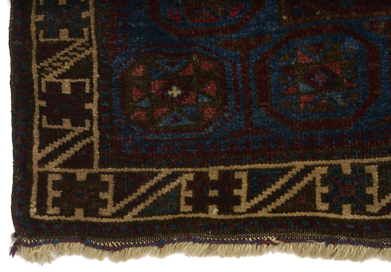 Lot 907: 3 Antique Afghan Baluch Weavings, Prayer Rug & 2 Bag Face