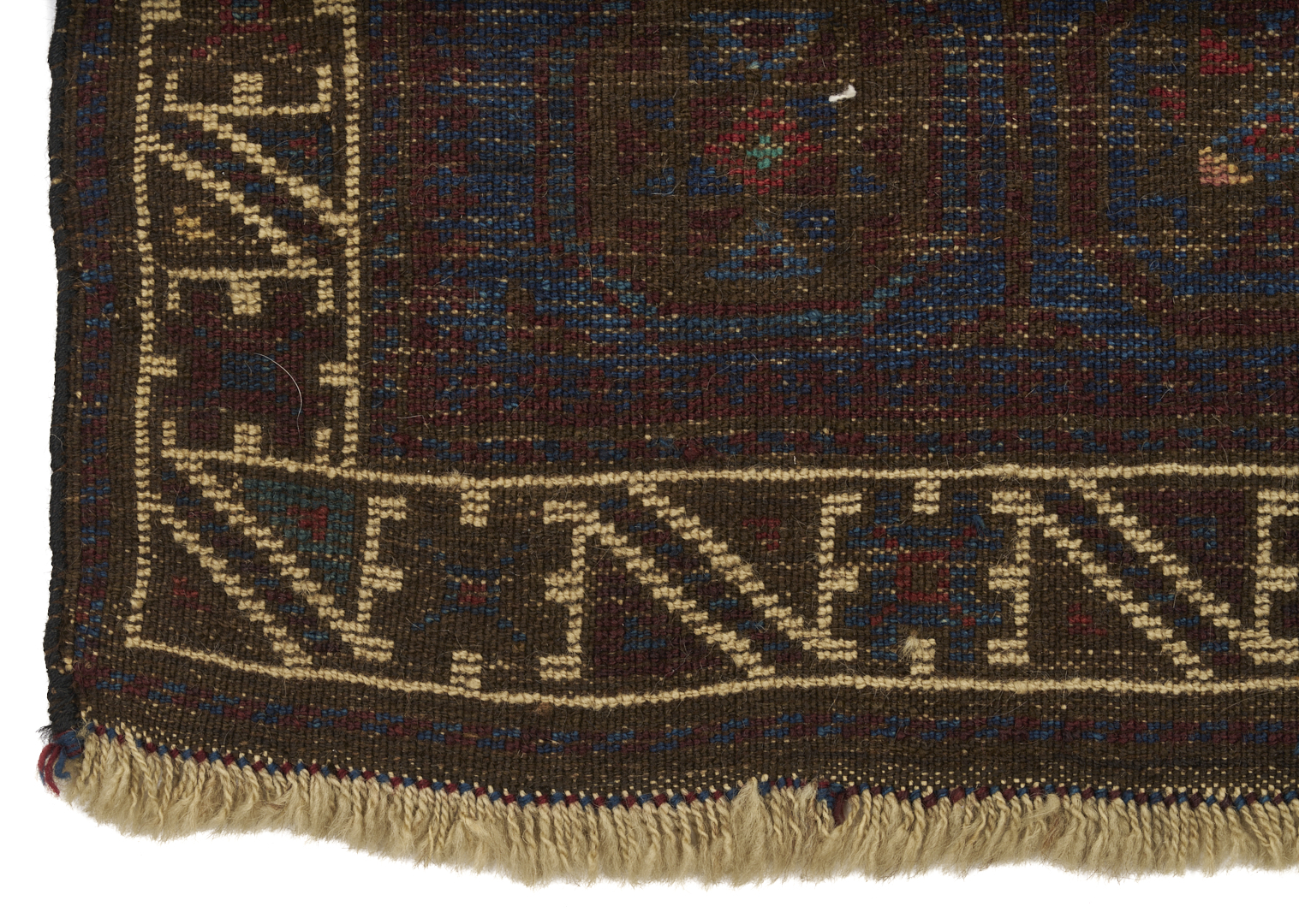Lot 907: 3 Antique Afghan Baluch Weavings, Prayer Rug & 2 Bag Face