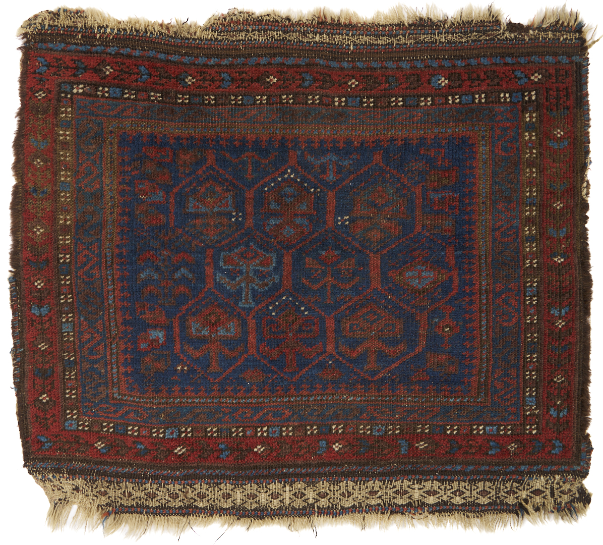 Lot 908: 6 Antique Turkman Weavings