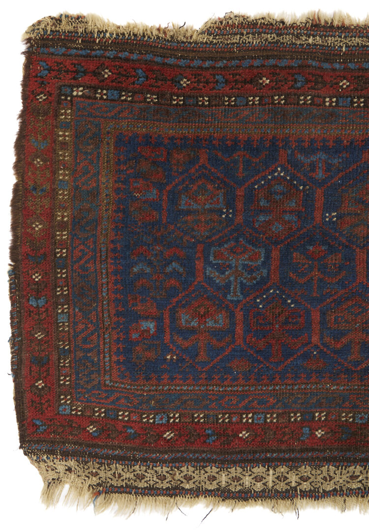 Lot 908: 6 Antique Turkman Weavings