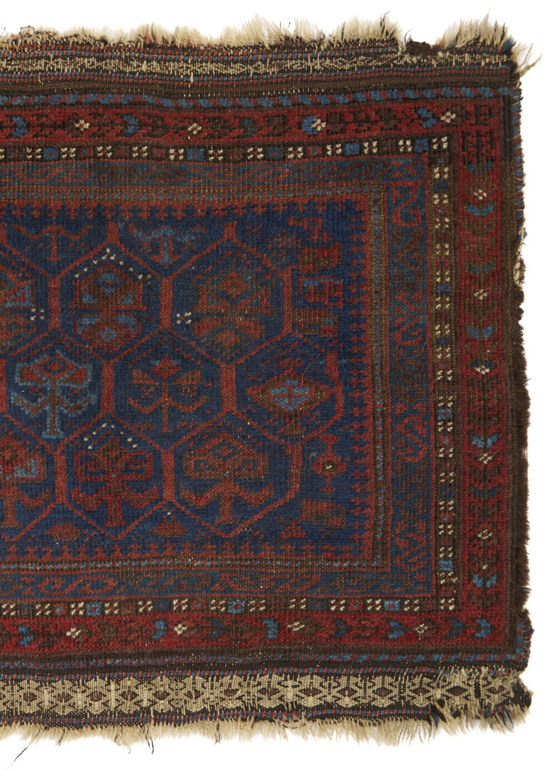 Lot 908: 6 Antique Turkman Weavings