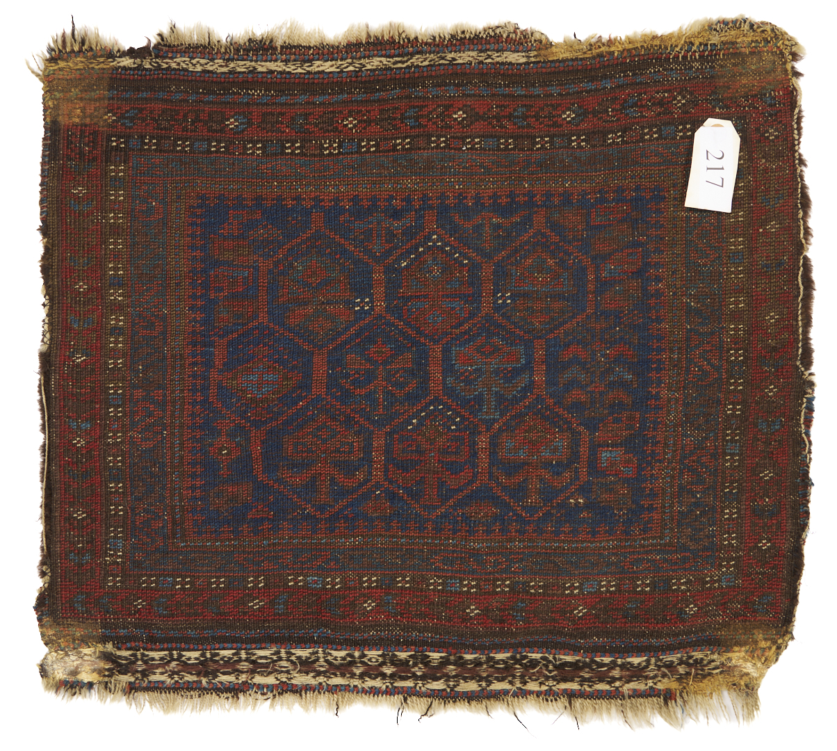 Lot 908: 6 Antique Turkman Weavings