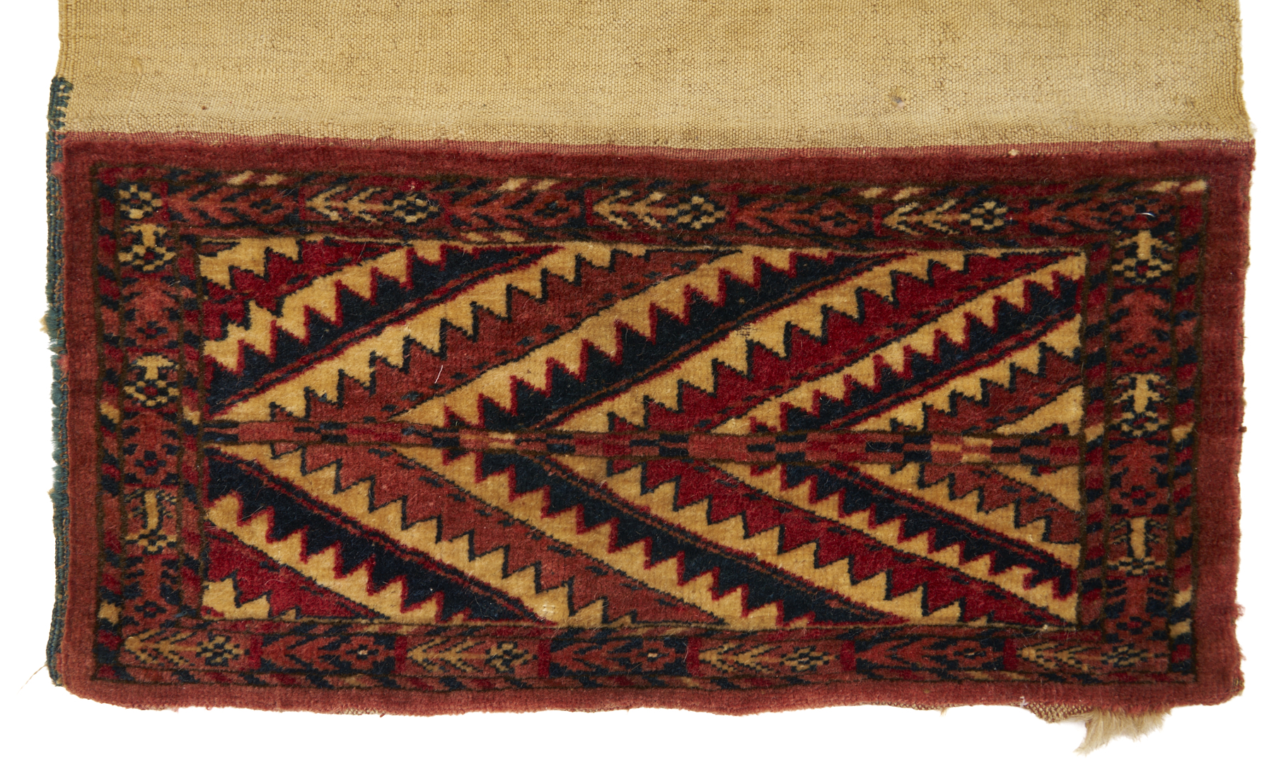 Lot 908: 6 Antique Turkman Weavings