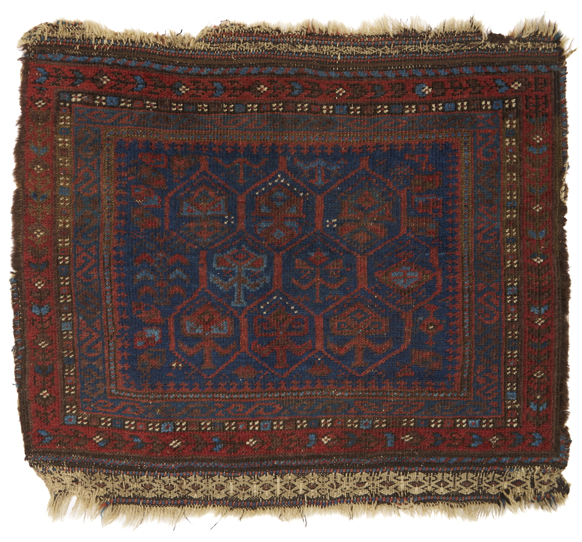 Lot 908: 6 Antique Turkman Weavings