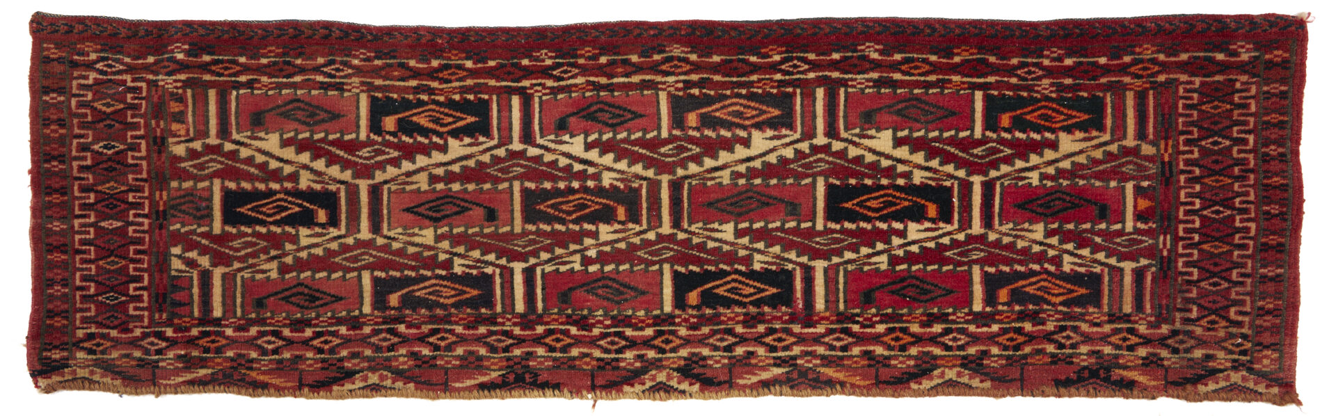 Lot 908: 6 Antique Turkman Weavings