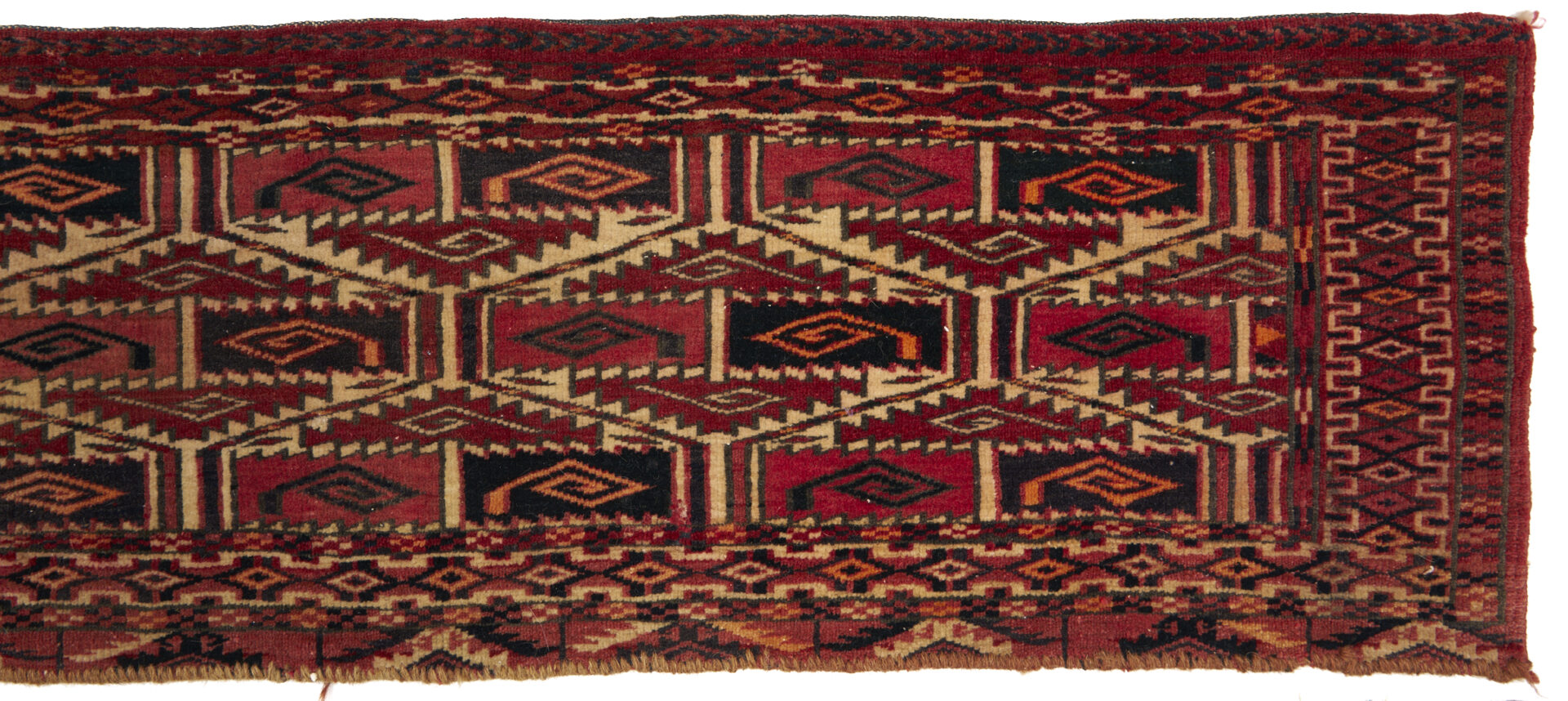 Lot 908: 6 Antique Turkman Weavings