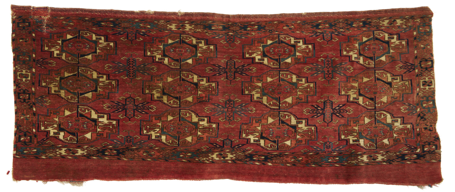 Lot 908: 6 Antique Turkman Weavings