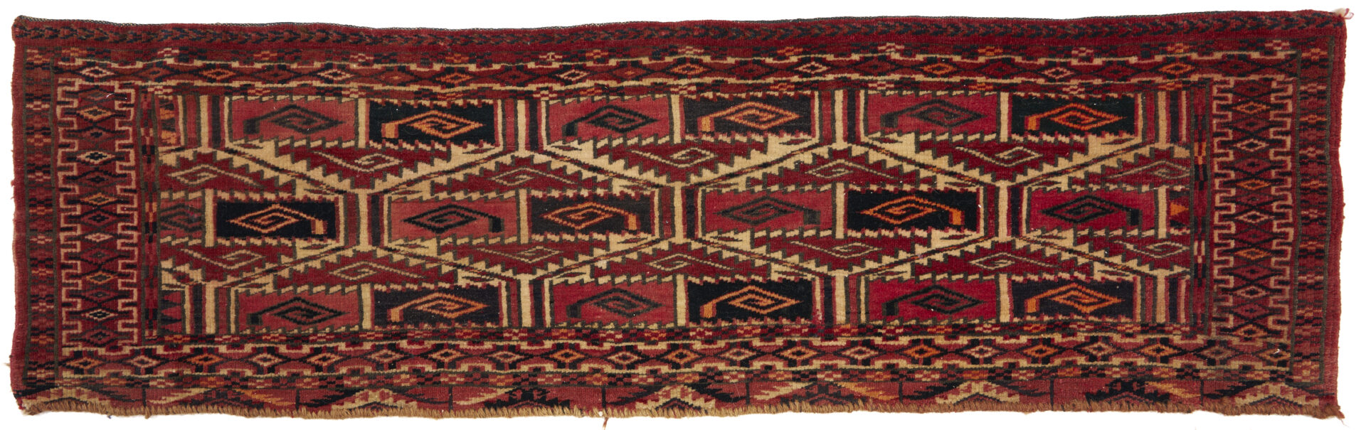Lot 908: 6 Antique Turkman Weavings