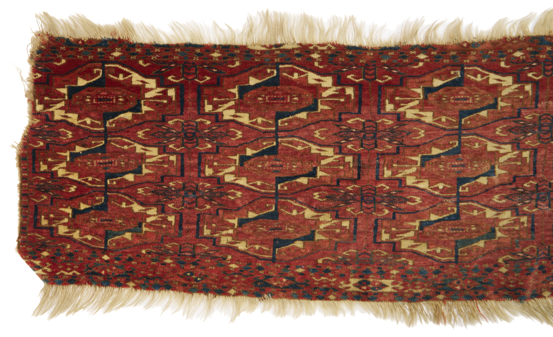 Lot 908: 6 Antique Turkman Weavings