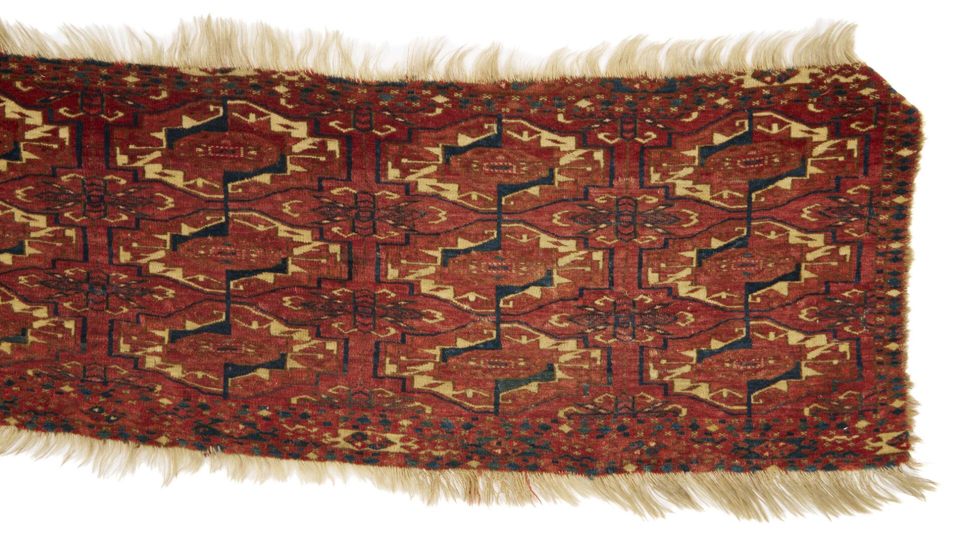 Lot 908: 6 Antique Turkman Weavings