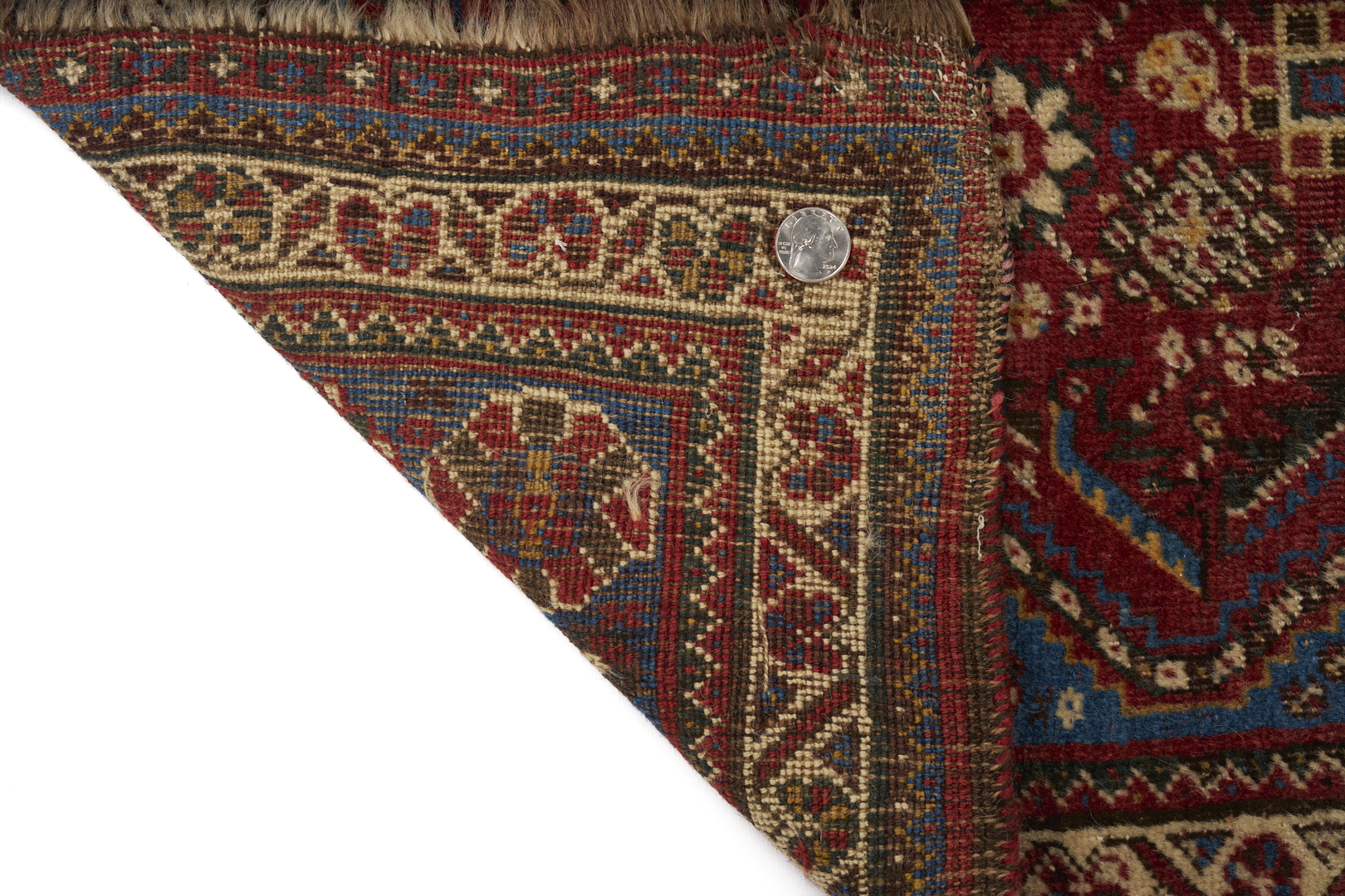 Lot 909: 4 Assembled Antique Weavings, 1 Rug & 3 Bag Face