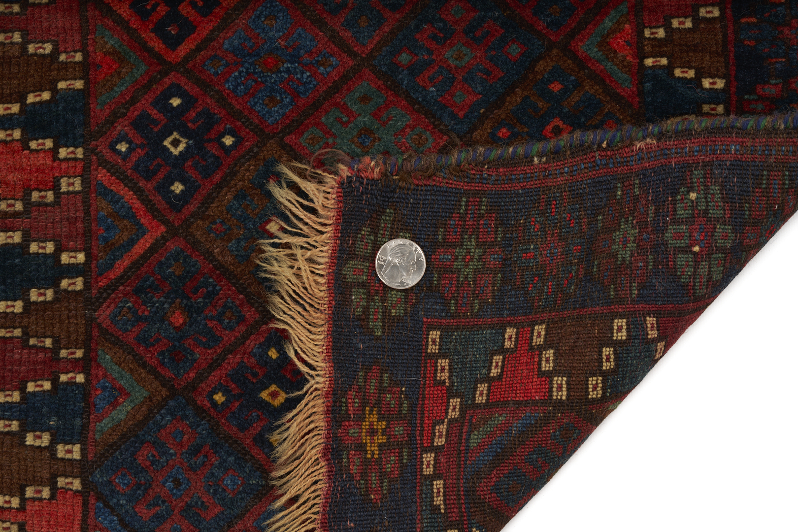 Lot 909: 4 Assembled Antique Weavings, 1 Rug & 3 Bag Face