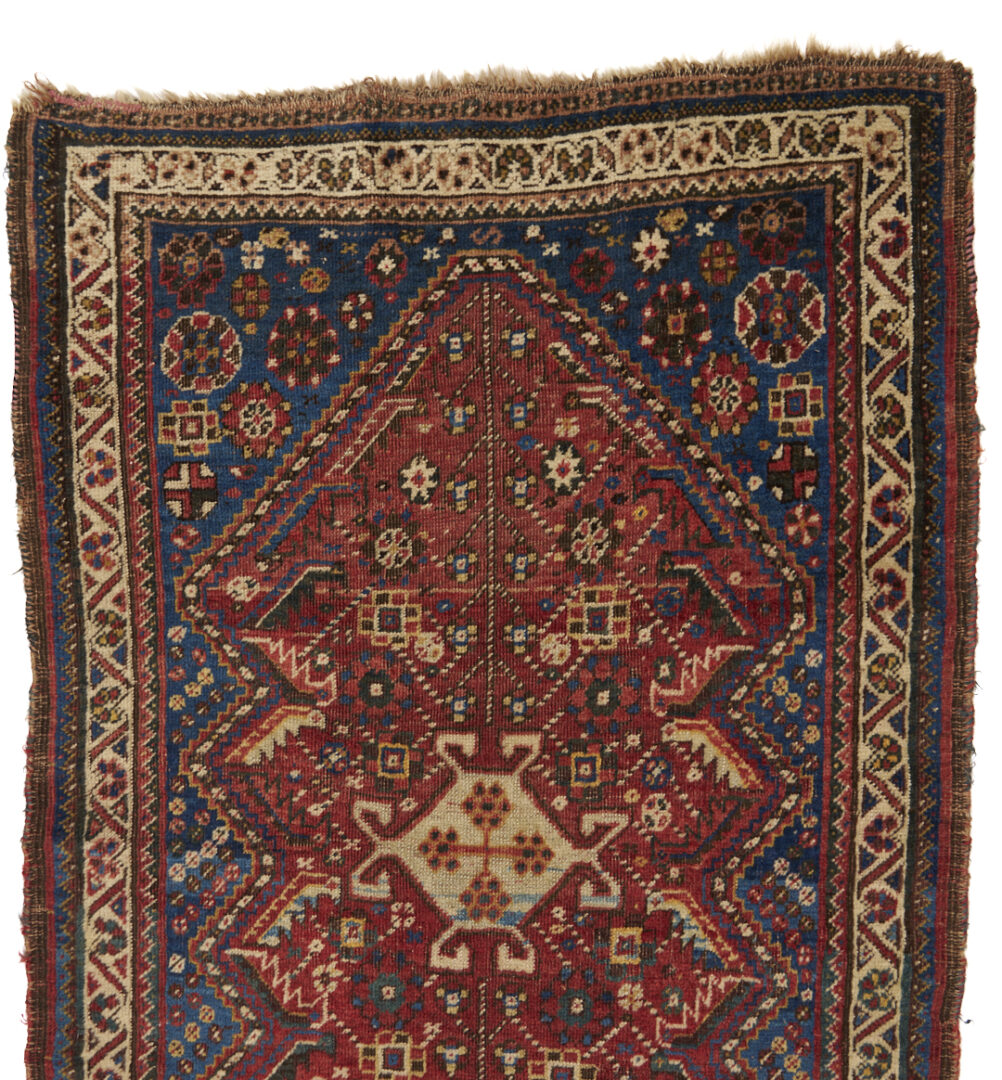 Lot 909: 4 Assembled Antique Weavings, 1 Rug & 3 Bag Face