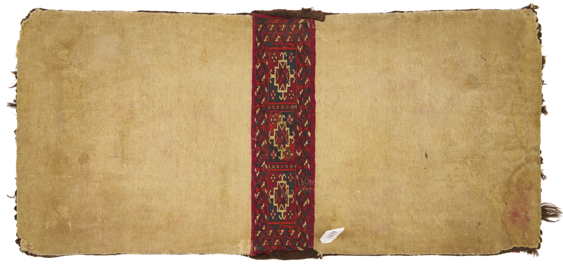 Lot 910: Youmud Saddle Bag, Tekke Bag, & Baluch Bag Face