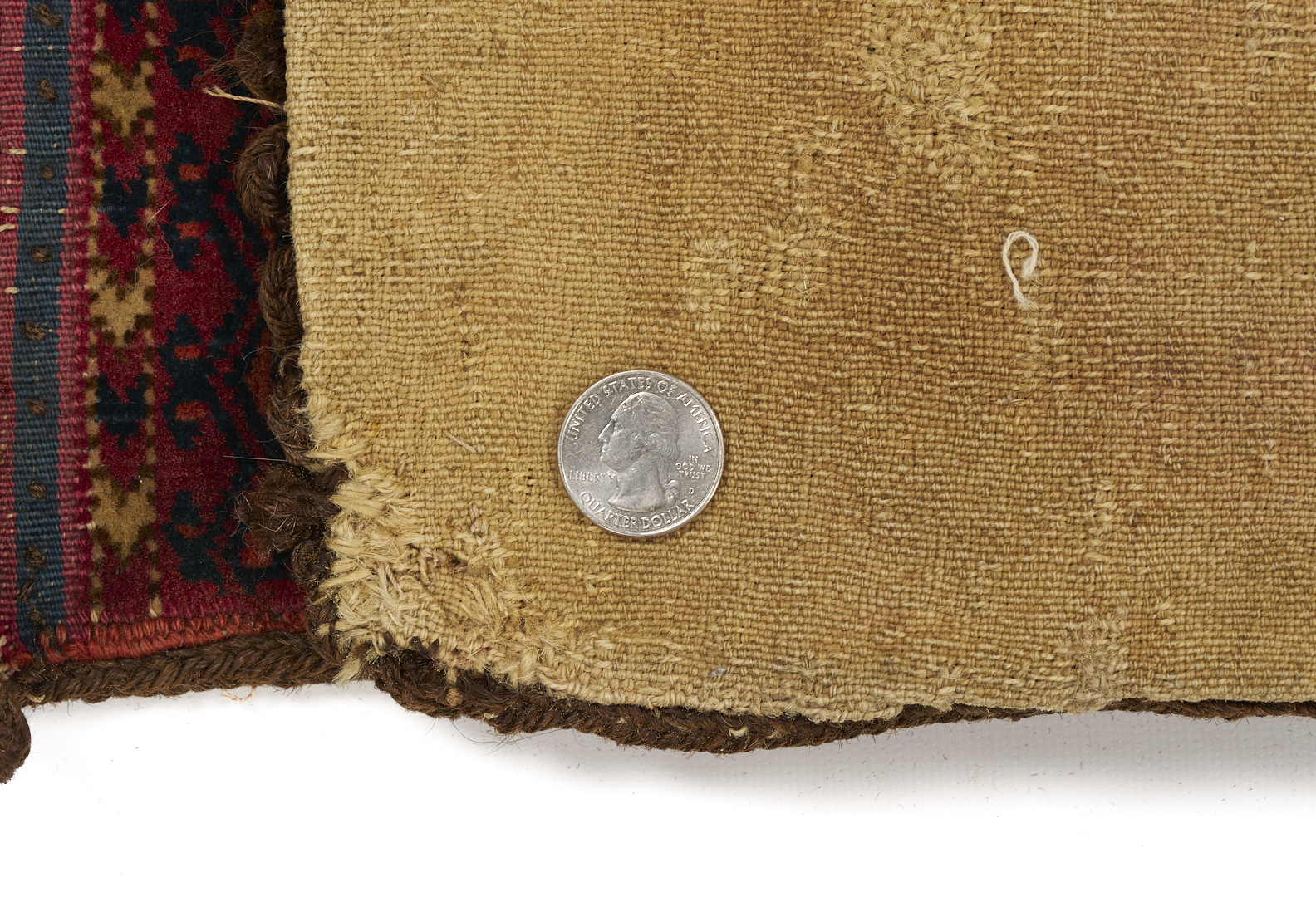 Lot 910: Youmud Saddle Bag, Tekke Bag, & Baluch Bag Face