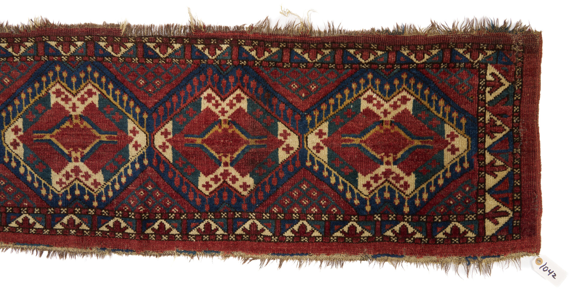 Lot 911: 3 Antique Turkmen Weavings, Uzbekistan Chuval & 2 Ersari Torbas
