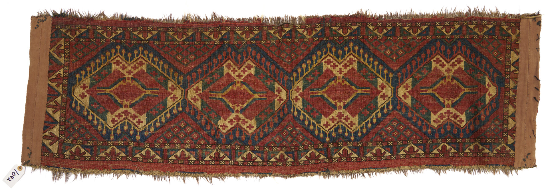 Lot 911: 3 Antique Turkmen Weavings, Uzbekistan Chuval & 2 Ersari Torbas