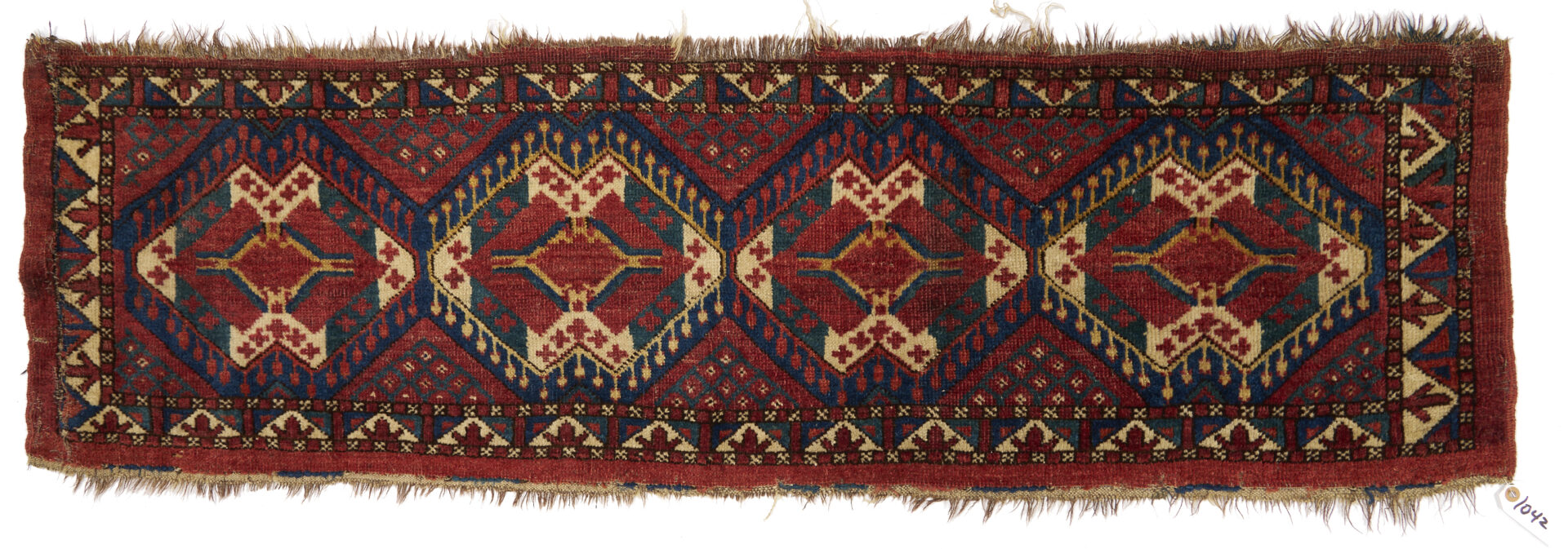 Lot 911: 3 Antique Turkmen Weavings, Uzbekistan Chuval & 2 Ersari Torbas