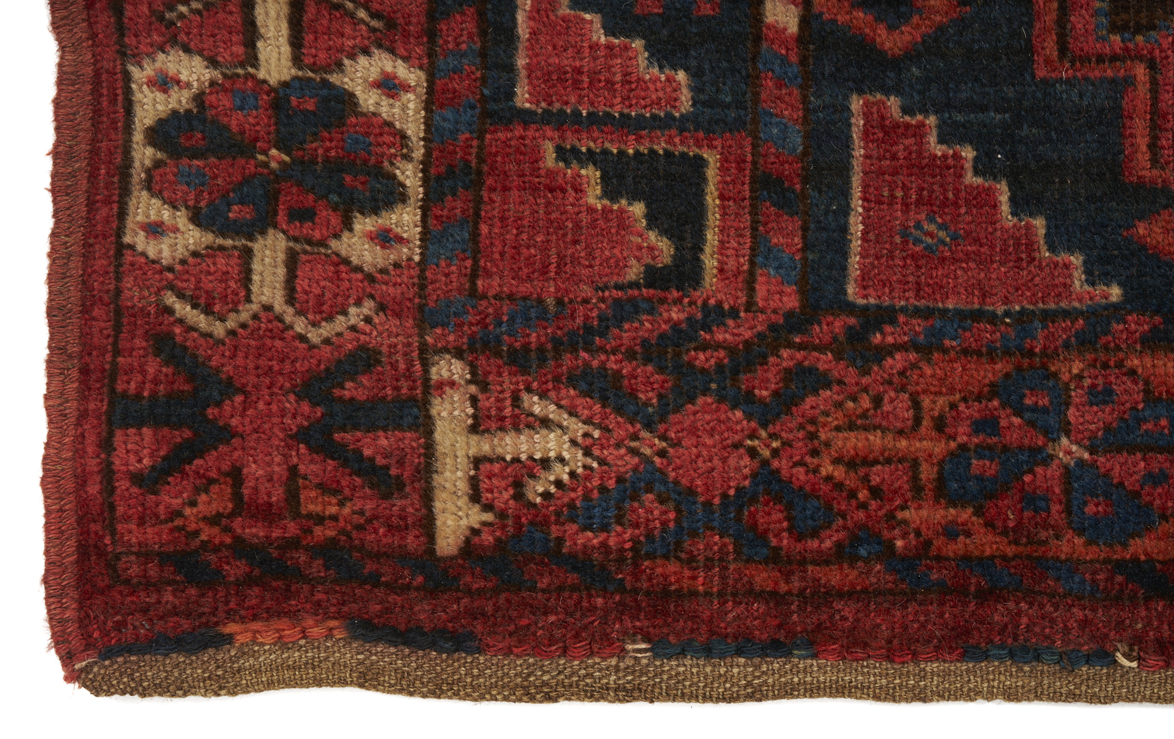 Lot 911: 3 Antique Turkmen Weavings, Uzbekistan Chuval & 2 Ersari Torbas